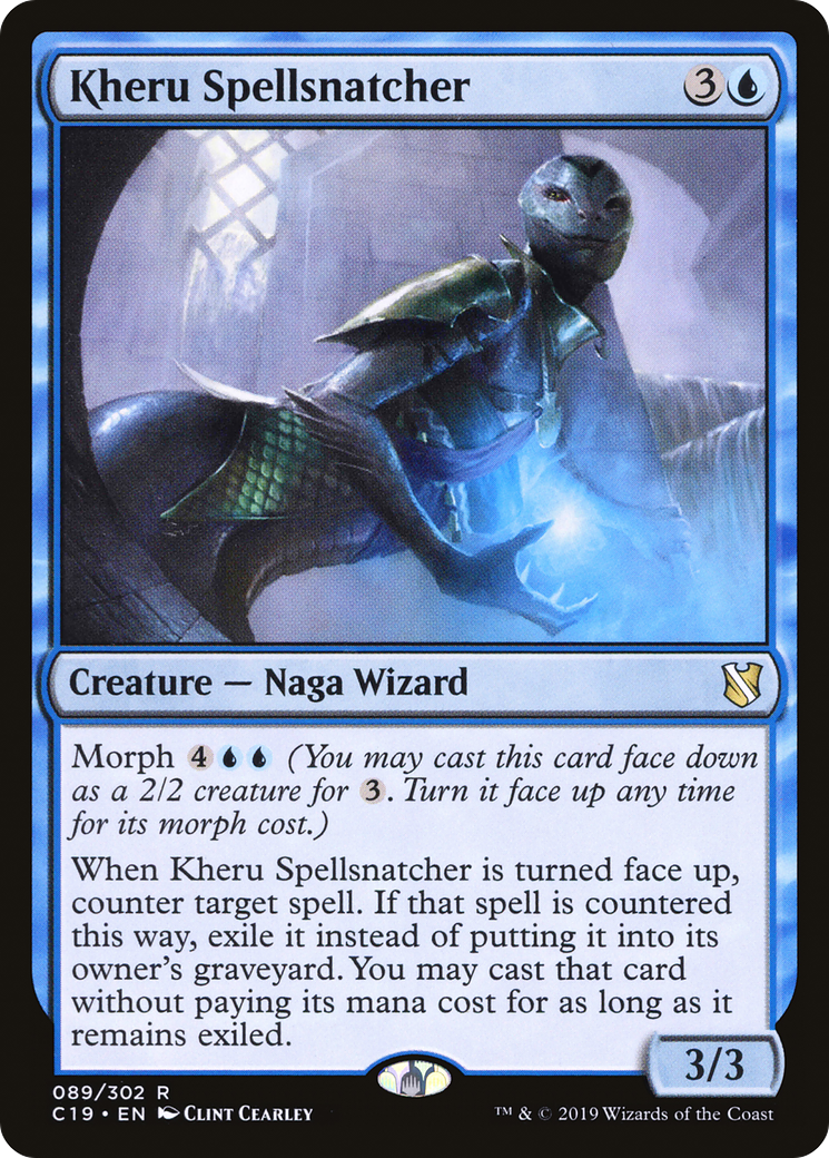Kheru Spellsnatcher [Commander 2019] | Grognard Games
