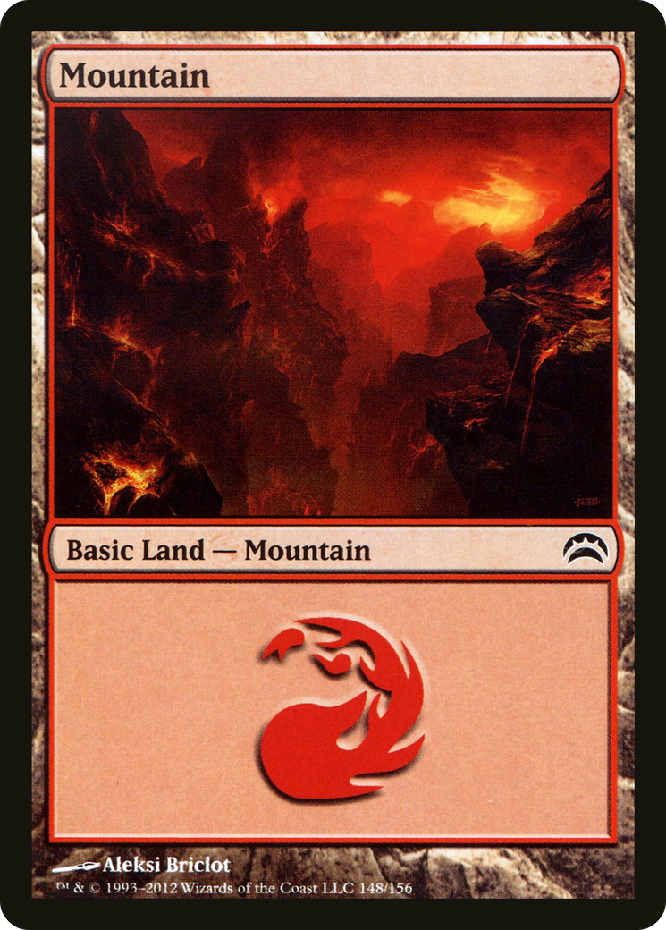 Mountain (PC2-148) - Planechase 2012 Foil | Grognard Games