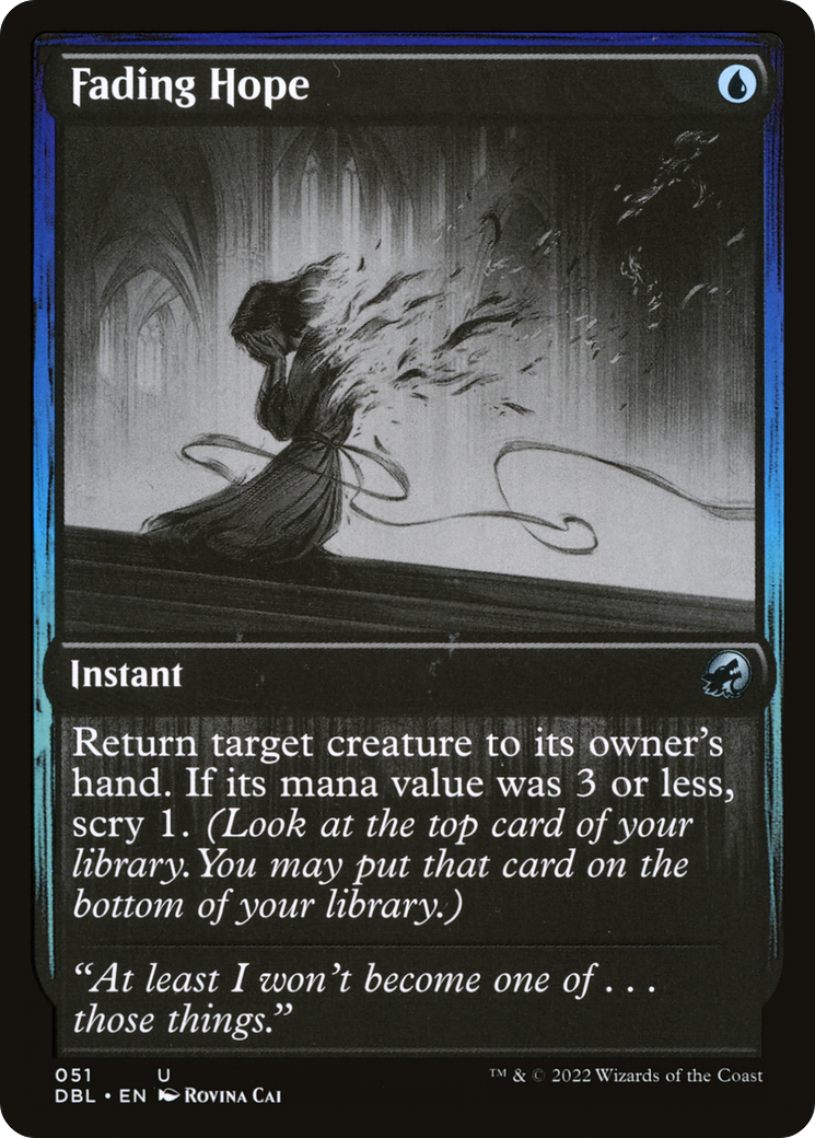Fading Hope [Innistrad: Double Feature] | Grognard Games