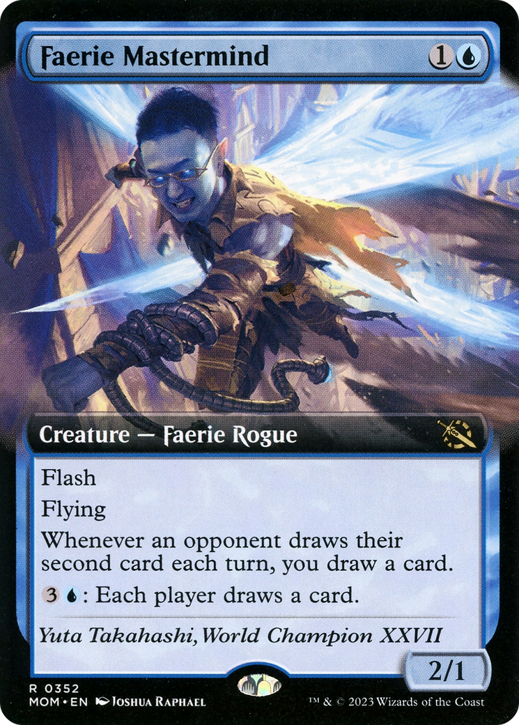 Faerie Mastermind (Extended Art) [March of the Machine] | Grognard Games