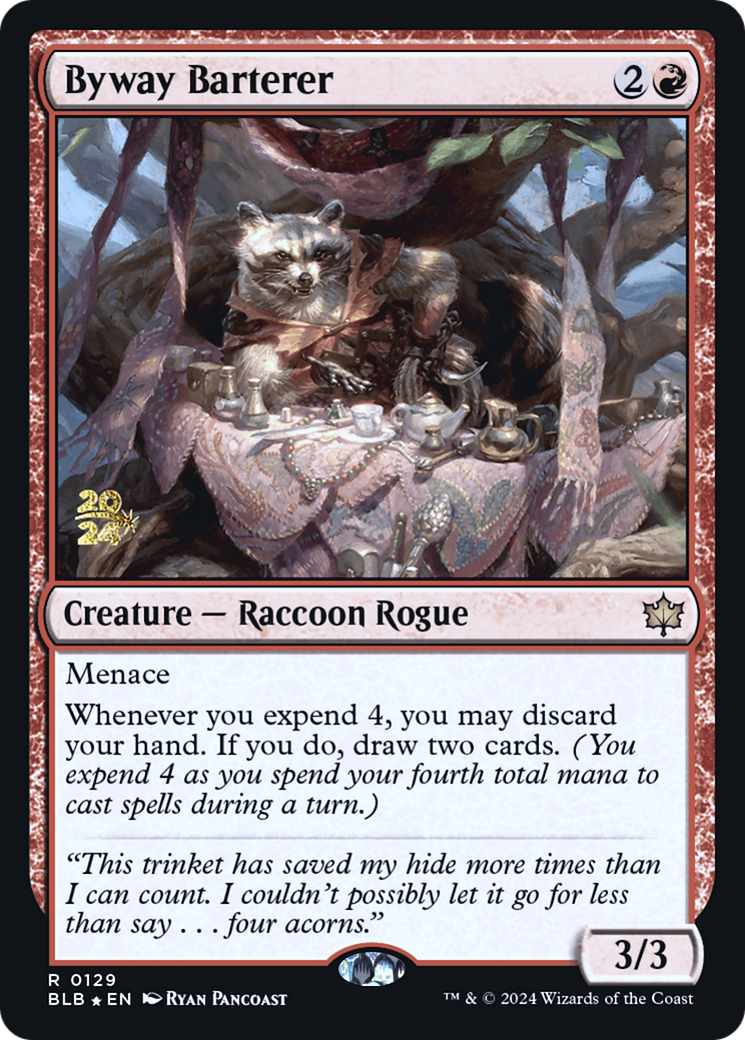 Byway Barterer [Bloomburrow Prerelease Promos] | Grognard Games