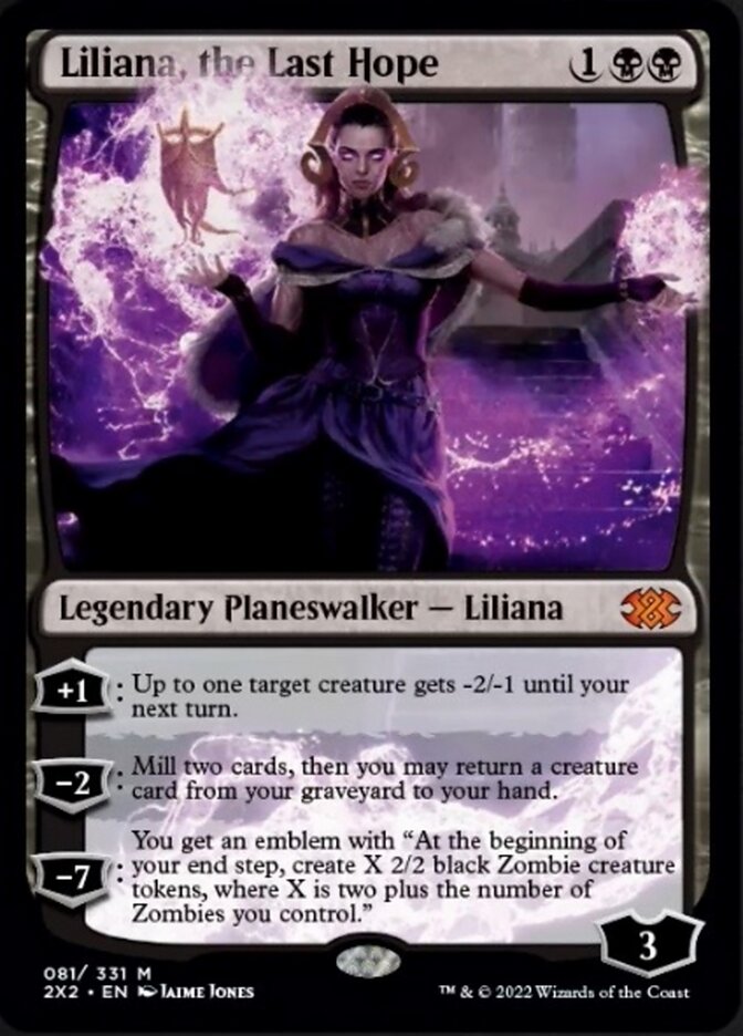 Liliana, the Last Hope [Double Masters 2022] | Grognard Games