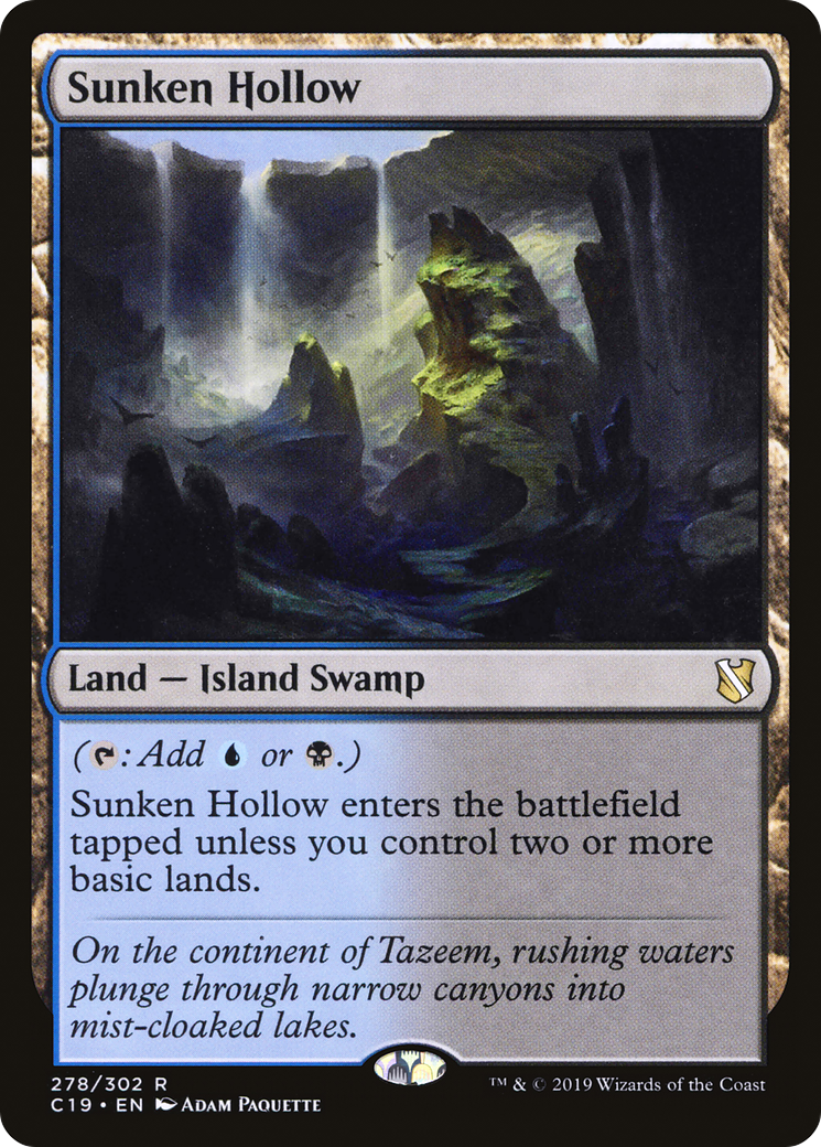 Sunken Hollow [Commander 2019] | Grognard Games