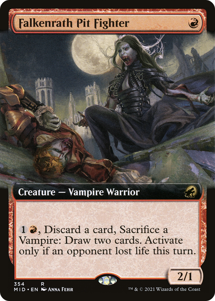 Falkenrath Pit Fighter (Extended) [Innistrad: Midnight Hunt] | Grognard Games