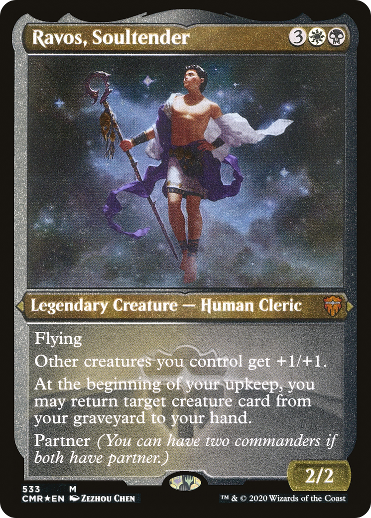 Ravos, Soultender (Etched) [Commander Legends] | Grognard Games