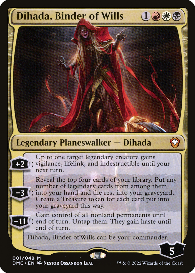 Dihada, Binder of Wills [Dominaria United Commander] | Grognard Games