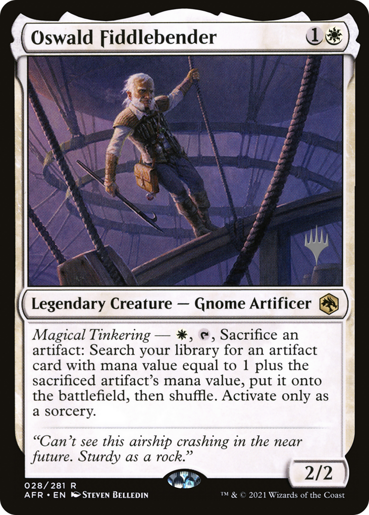 Oswald Fiddlebender (Promo Pack) [Dungeons & Dragons: Adventures in the Forgotten Realms Promos] | Grognard Games