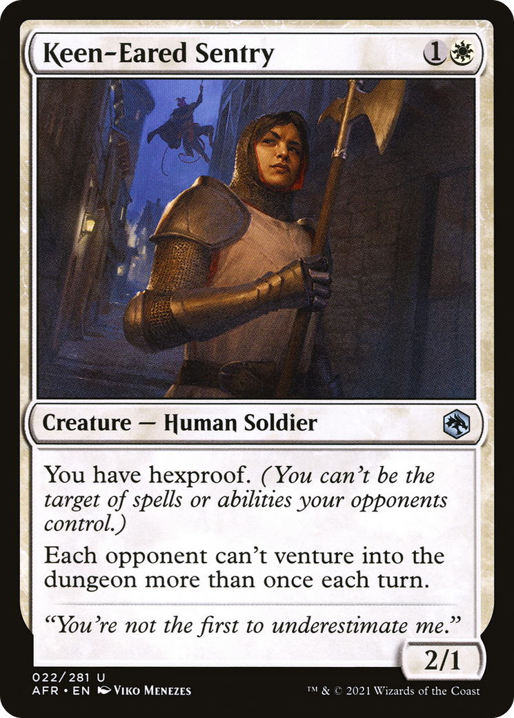 Keen-Eared Sentry [Dungeons & Dragons: Adventures in the Forgotten Realms] | Grognard Games