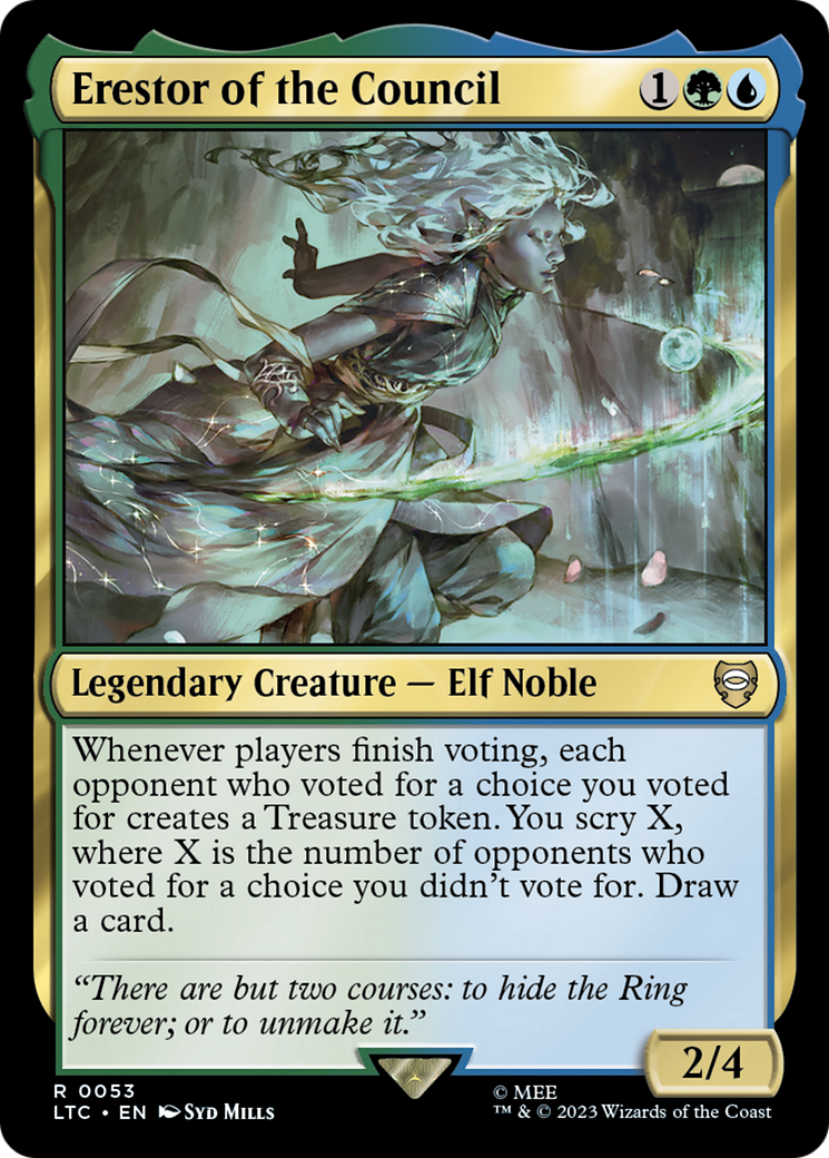 Erestor of the Council [The Lord of the Rings: Tales of Middle-Earth Commander] | Grognard Games