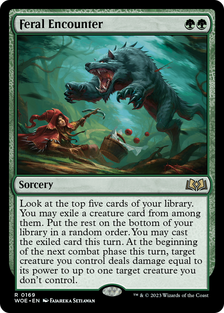 Feral Encounter [Wilds of Eldraine] | Grognard Games