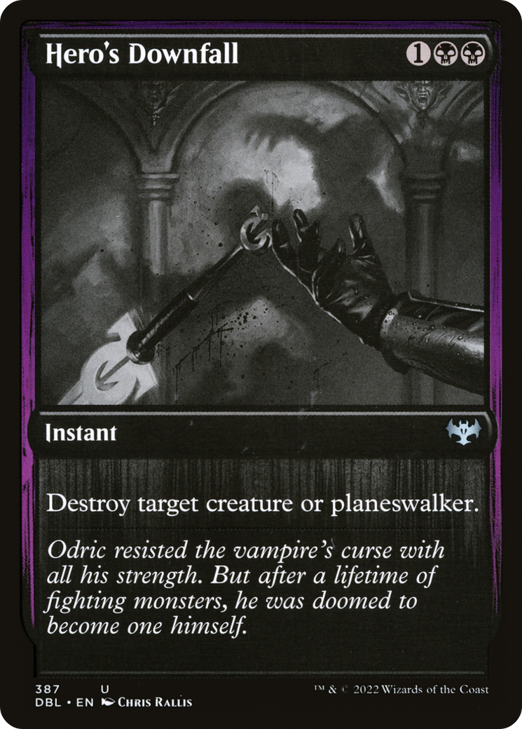 Hero's Downfall [Innistrad: Double Feature] | Grognard Games