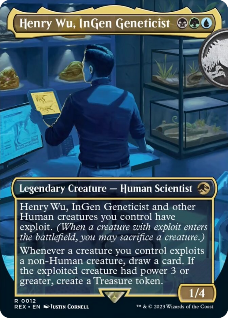 Henry Wu, InGen Geneticist (Borderless) [Jurassic World Collection] | Grognard Games