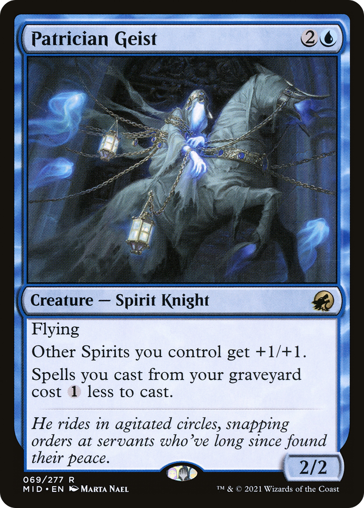 Patrician Geist [Innistrad: Midnight Hunt] | Grognard Games