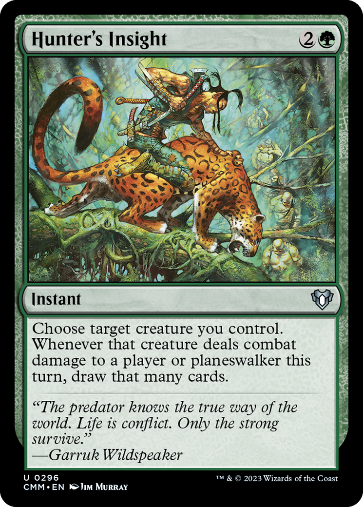 Hunter's Insight [Commander Masters] | Grognard Games