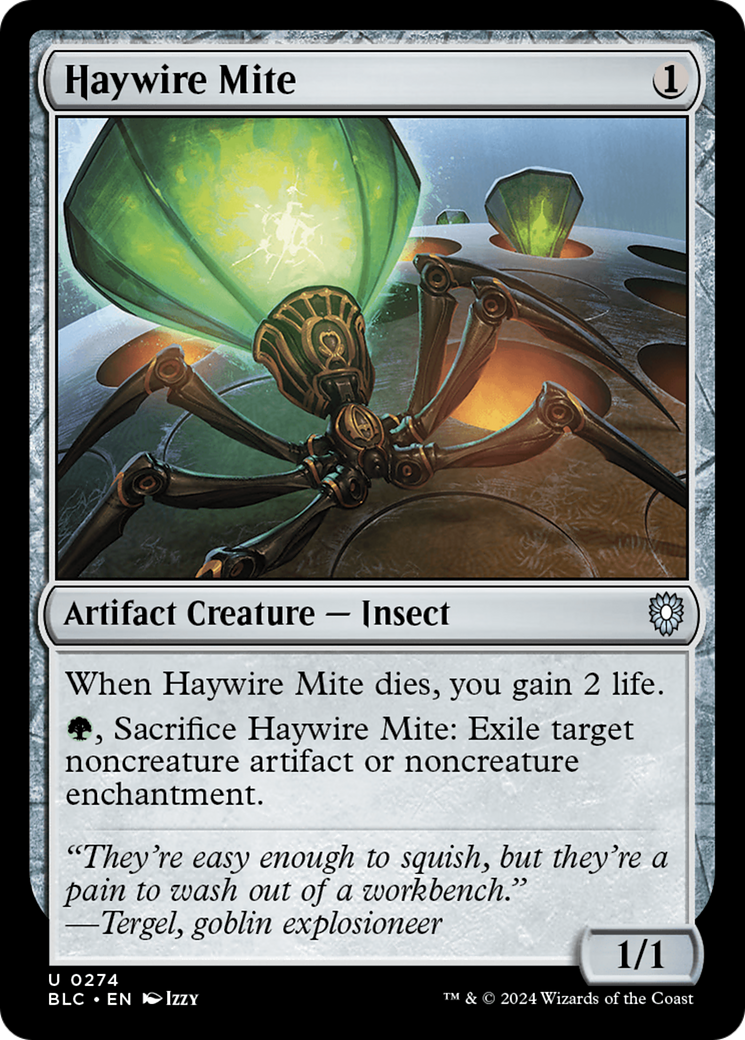 Haywire Mite [Bloomburrow Commander] | Grognard Games