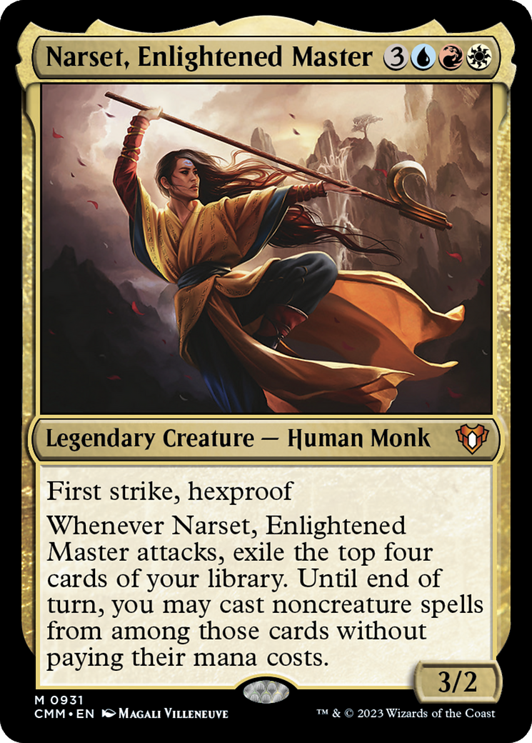 Narset, Enlightened Master [Commander Masters] | Grognard Games