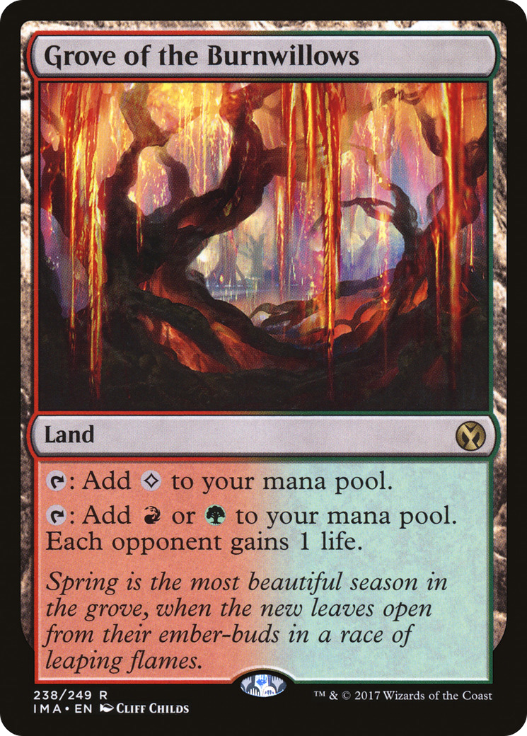 Grove of the Burnwillows [Iconic Masters] | Grognard Games