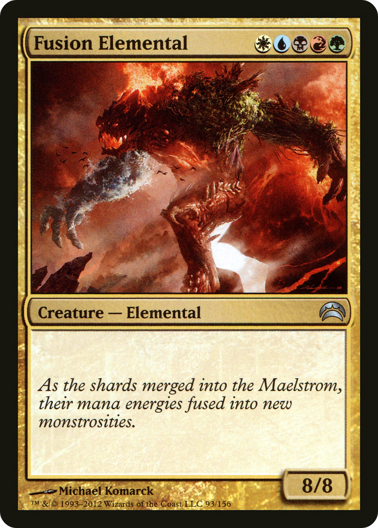 Fusion Elemental (PC2-093) - Planechase 2012 Foil | Grognard Games