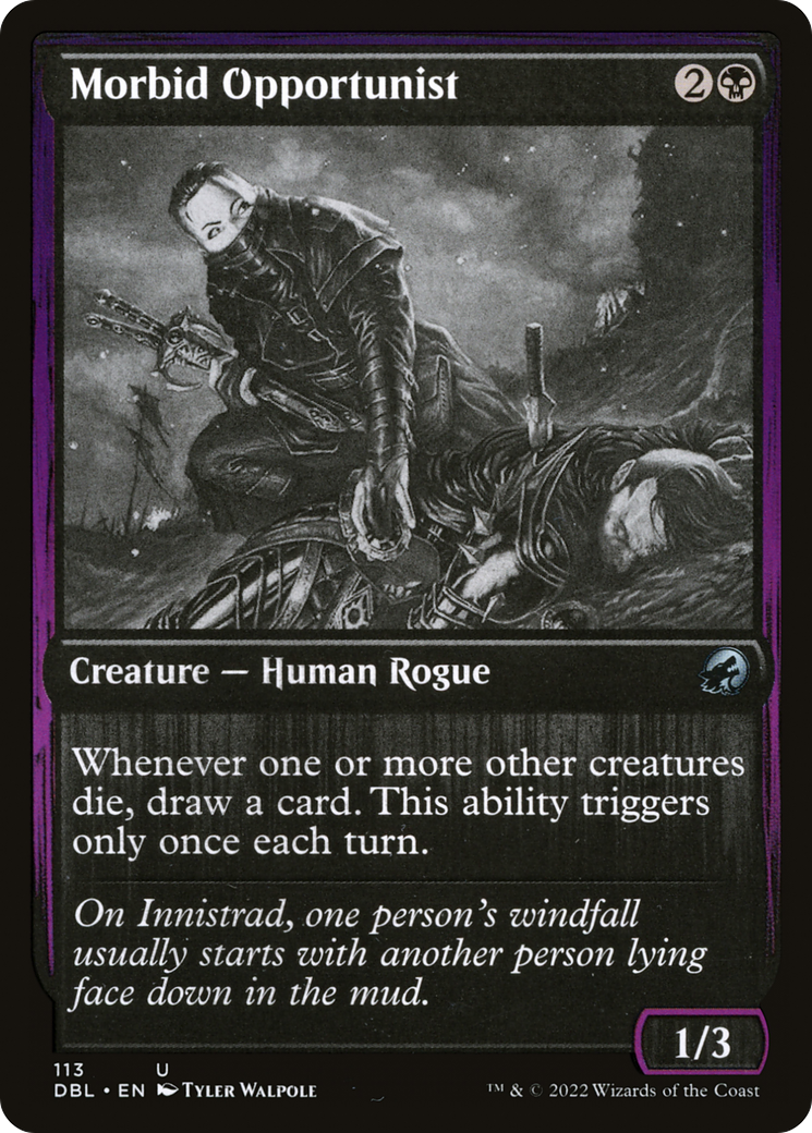 Morbid Opportunist [Innistrad: Double Feature] | Grognard Games
