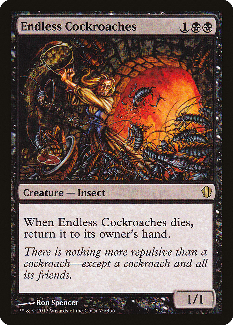 Endless Cockroaches [Commander 2013] | Grognard Games