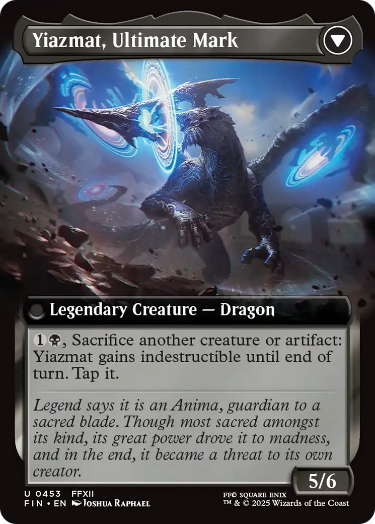 Sidequest: Hunt the Mark // Yiazmat, Ultimate Mark (FIN-453) - FINAL FANTASY: (enchantment, Extended Art) | Grognard Games