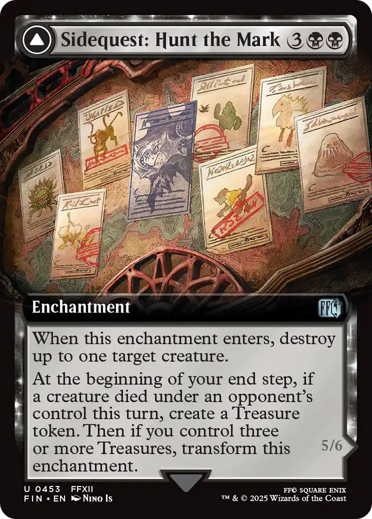 Sidequest: Hunt the Mark // Yiazmat, Ultimate Mark (FIN-453) - FINAL FANTASY: (enchantment, Extended Art) | Grognard Games