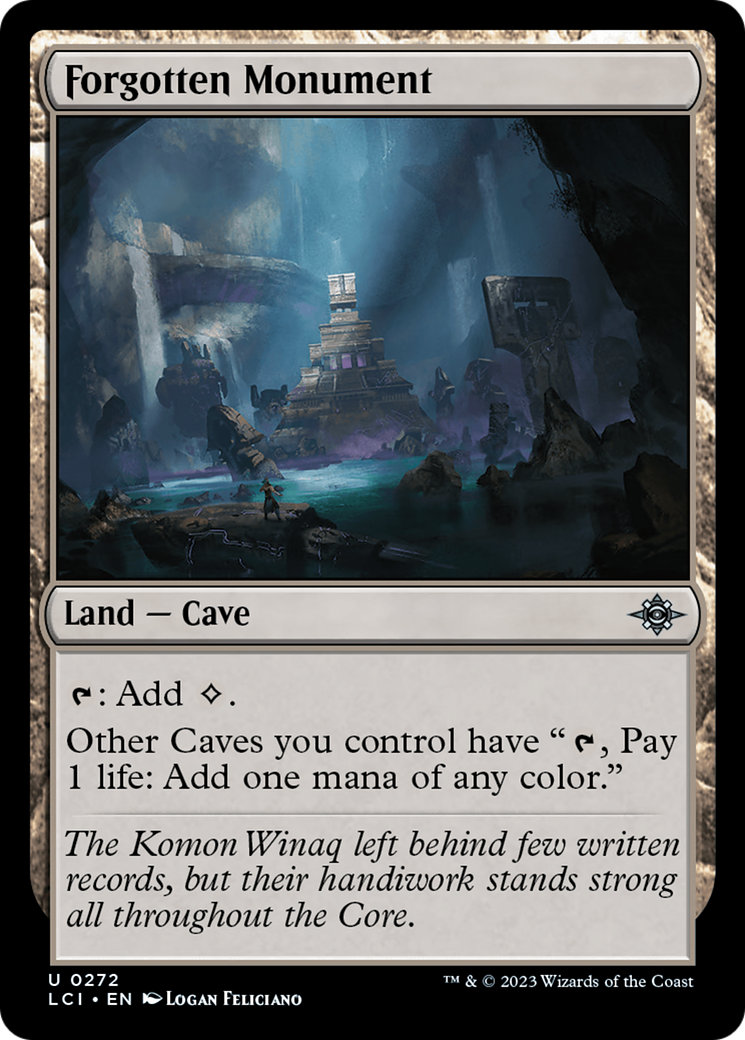 Forgotten Monument [The Lost Caverns of Ixalan] | Grognard Games