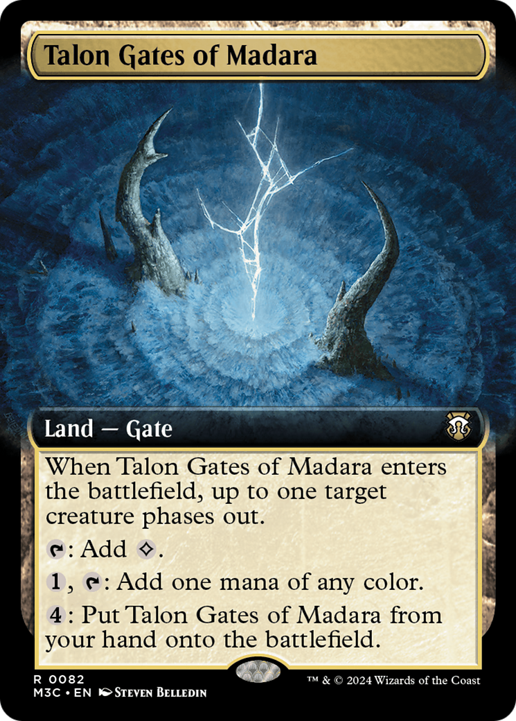 Talon Gates of Madara (Extended Art) [Modern Horizons 3 Commander] | Grognard Games