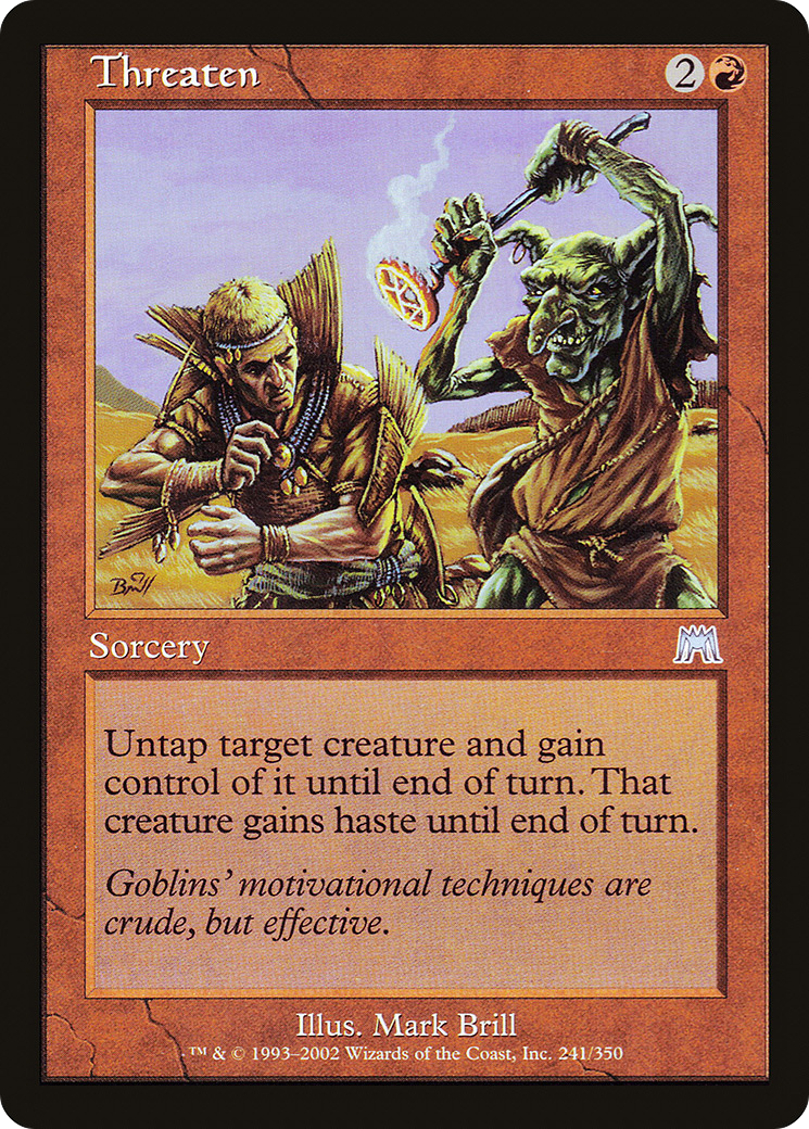 Threaten [Onslaught] | Grognard Games