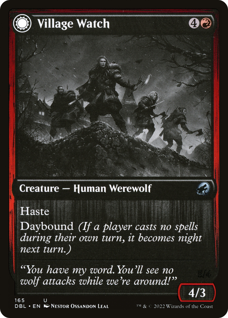 Village Watch // Village Reavers [Innistrad: Double Feature] | Grognard Games