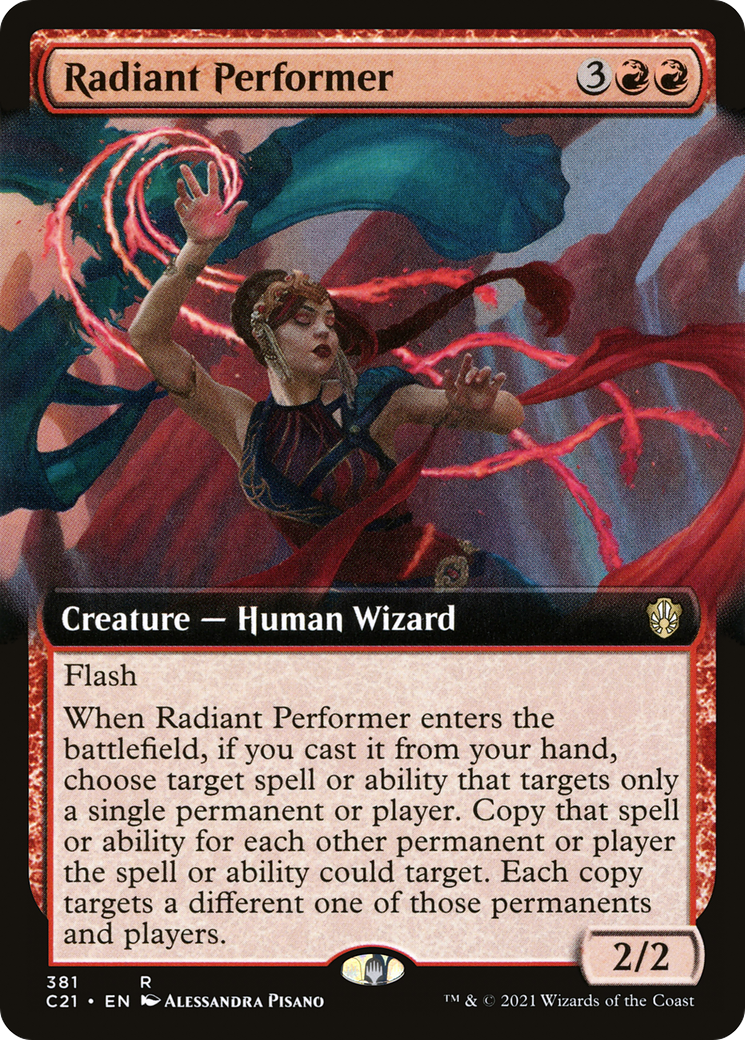 Radiant Performer (Extended) [Commander 2021] | Grognard Games