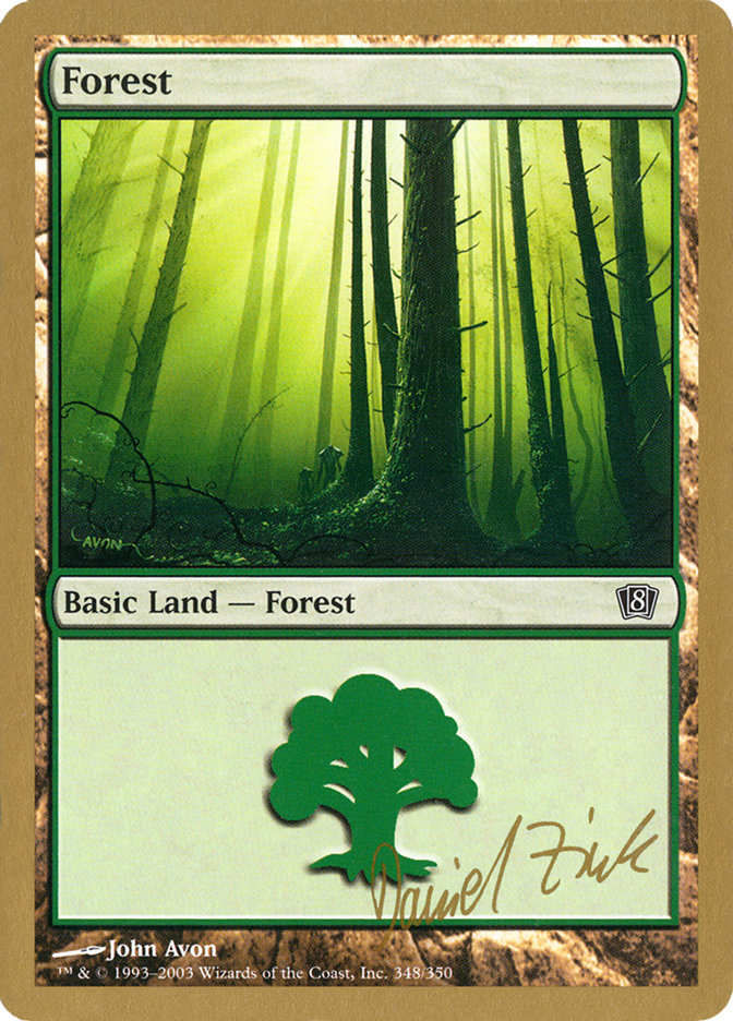 Forest (dz348) (Daniel Zink) [World Championship Decks 2003] | Grognard Games