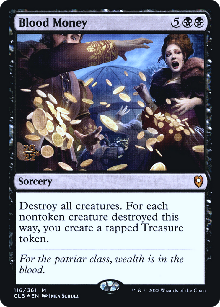 Blood Money [Commander Legends: Battle for Baldur's Gate Prerelease Promos] | Grognard Games