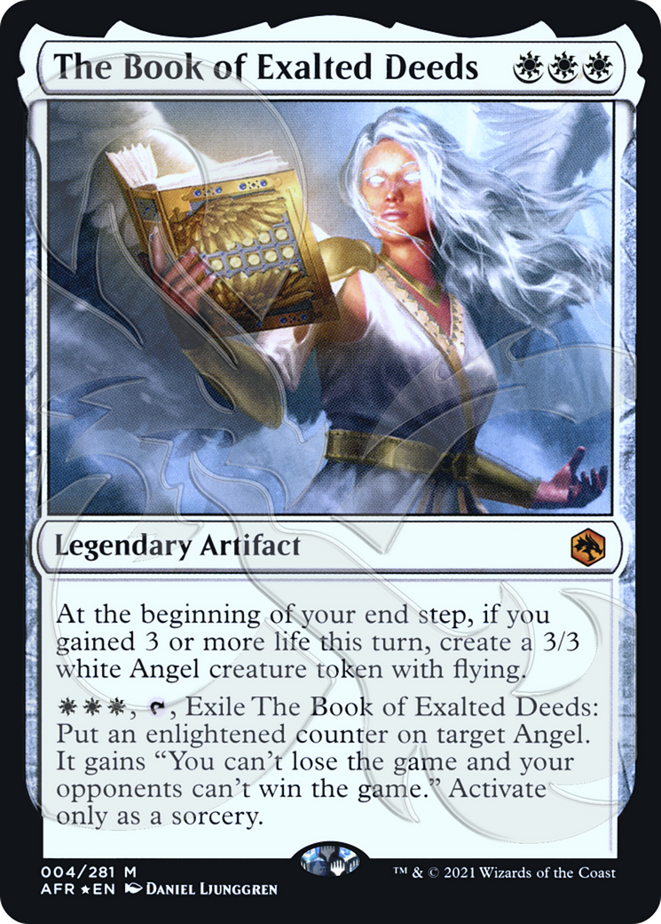 The Book of Exalted Deeds (Ampersand Promo) [Dungeons & Dragons: Adventures in the Forgotten Realms Promos] | Grognard Games