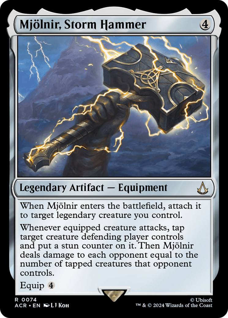 Mjolnir, Storm Hammer [Assassin's Creed] | Grognard Games