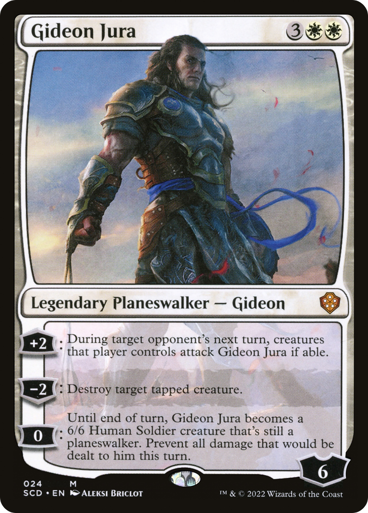 Gideon Jura [Starter Commander Decks] | Grognard Games