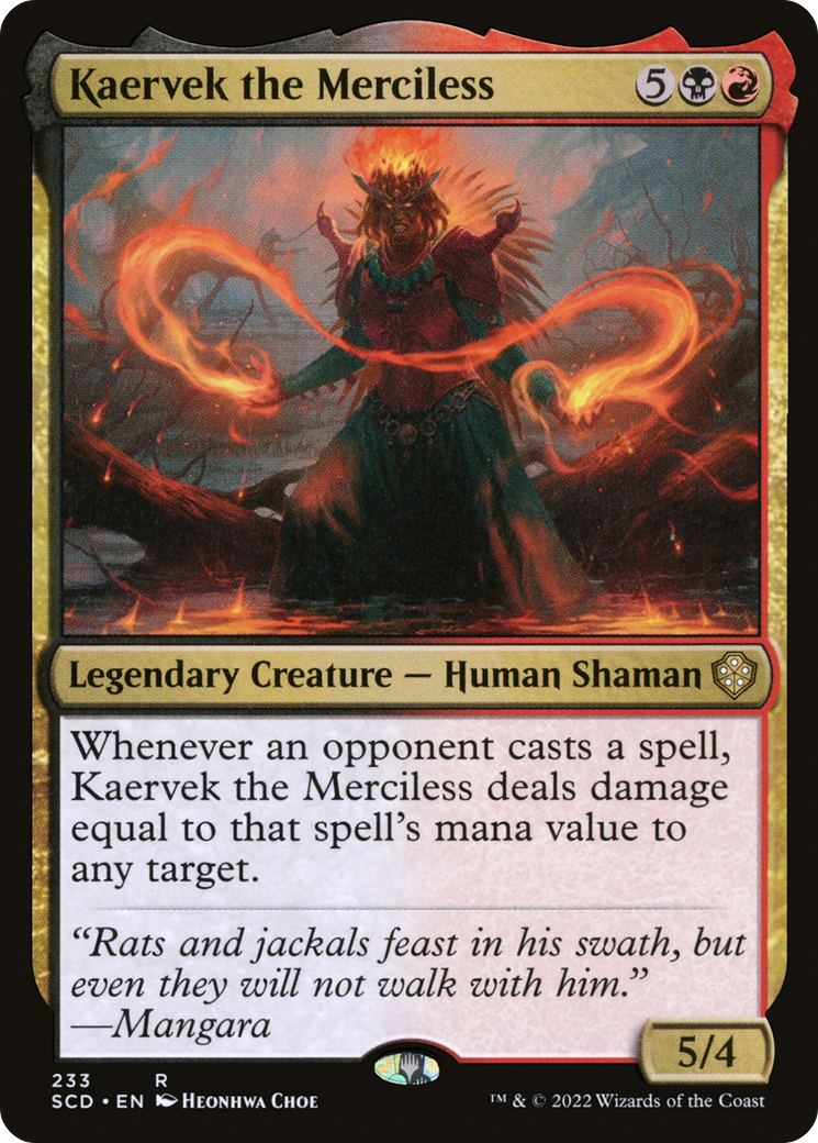Kaervek the Merciless [Starter Commander Decks] | Grognard Games