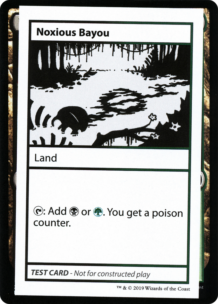 Noxious Bayou (2021 Edition) [Mystery Booster Playtest Cards] | Grognard Games