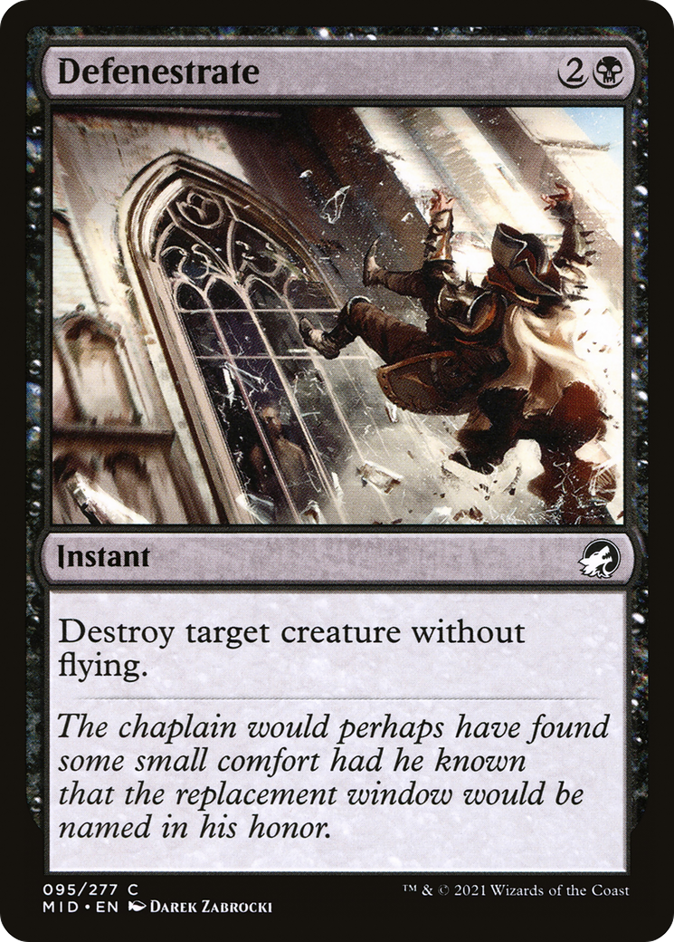 Defenestrate [Innistrad: Midnight Hunt] | Grognard Games