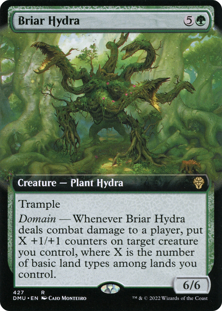 Briar Hydra (Extended Art) [Dominaria United] | Grognard Games