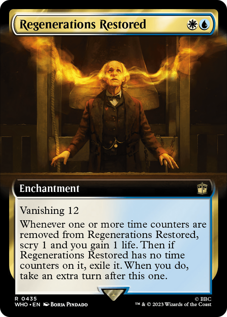 Regenerations Restored (Extended Art) [Doctor Who] | Grognard Games