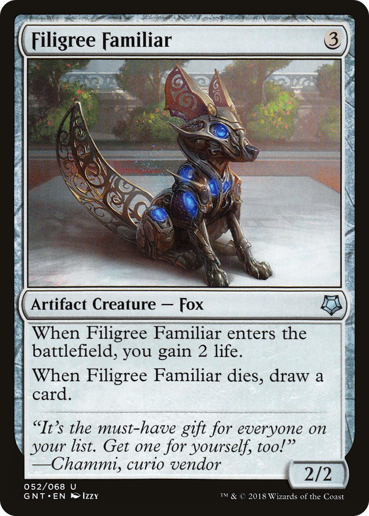 Filigree Familiar [Game Night] | Grognard Games