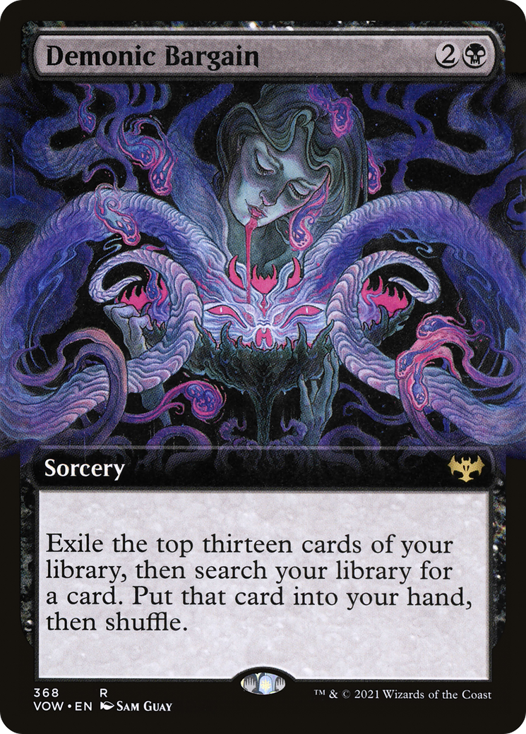 Demonic Bargain (Extended) [Innistrad: Crimson Vow] | Grognard Games