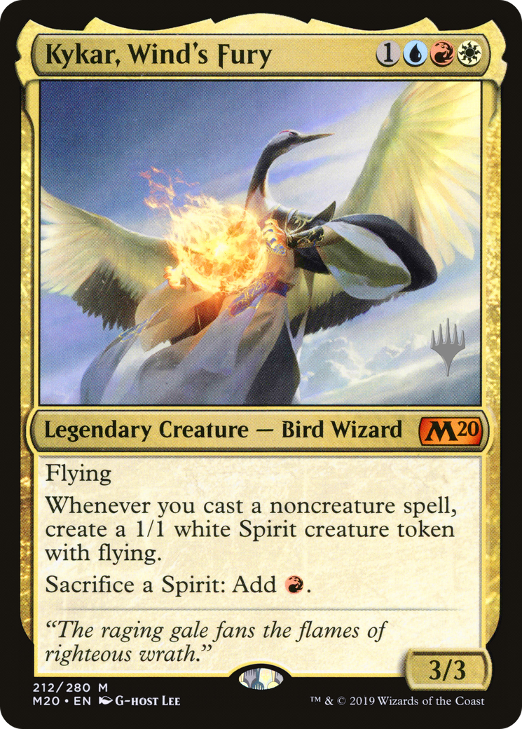 Kykar, Wind's Fury (Promo Pack) [Core Set 2020 Promos] | Grognard Games