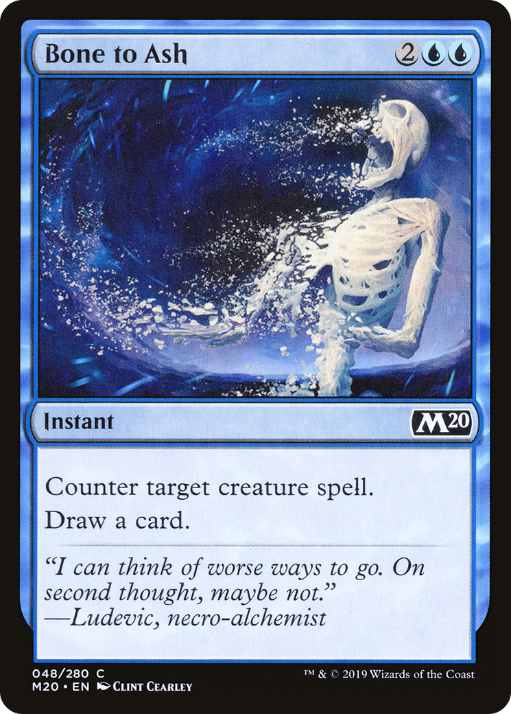 Bone to Ash [Core Set 2020] | Grognard Games