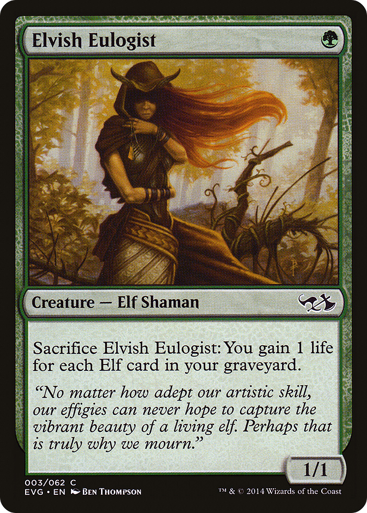 Elvish Eulogist (Elves vs. Goblins) [Duel Decks Anthology] | Grognard Games