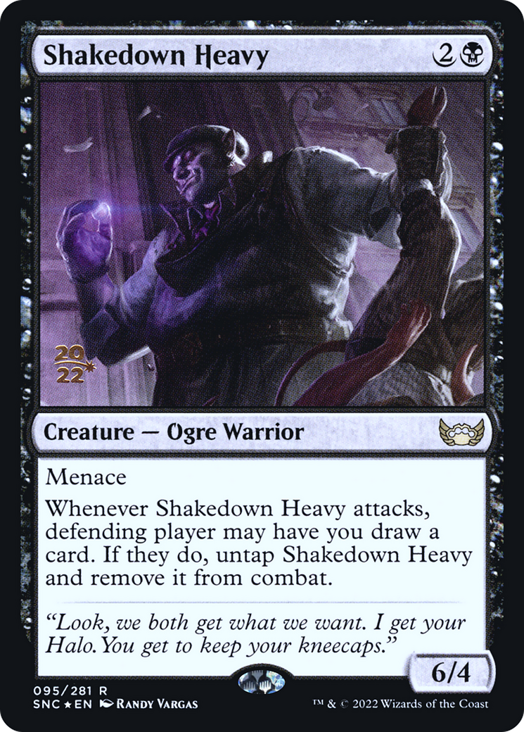 Shakedown Heavy [Streets of New Capenna Prerelease Promos] | Grognard Games