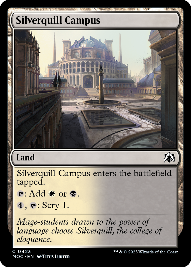 Silverquill Campus [March of the Machine Commander] | Grognard Games