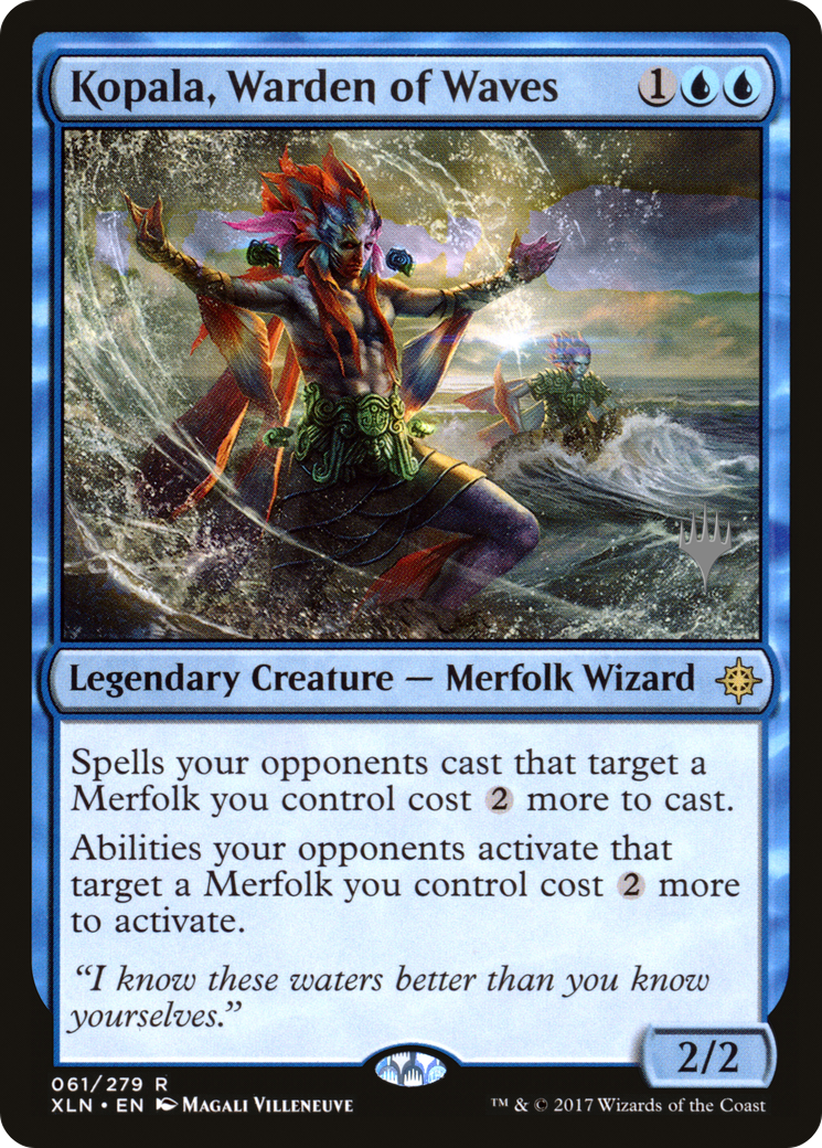Kopala, Warden of Waves (Promo Pack) [Ixalan Promos] | Grognard Games