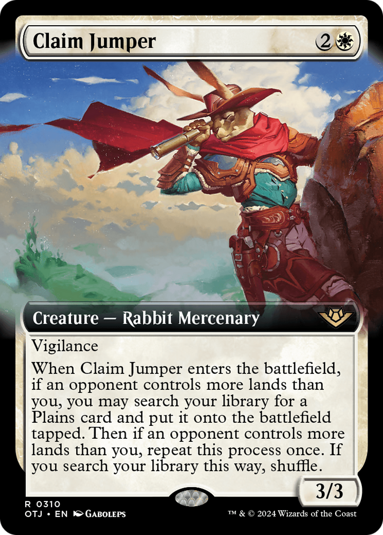 Claim Jumper (Extended Art) [Outlaws of Thunder Junction] | Grognard Games